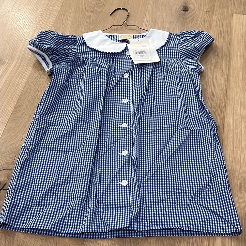 Beaufort Bonnet Blue and White Gingham Dress